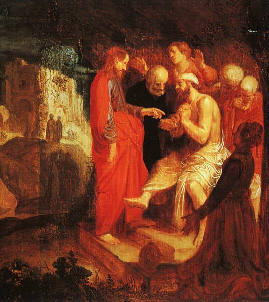 John Pynas The Raising of Lazarus Sweden oil painting art